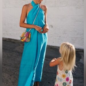 Julia Amory Stephanie halter dress